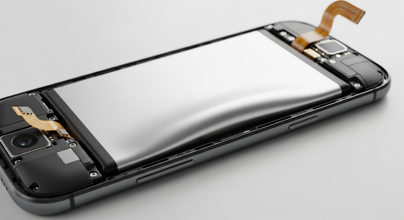 Batterie gonflée iPhone ou Android : danger, causes et solution