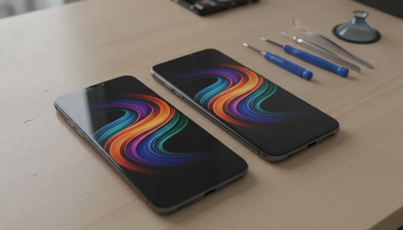 Écran d’origine ou compatible : quelle différence sur un smartphone ?