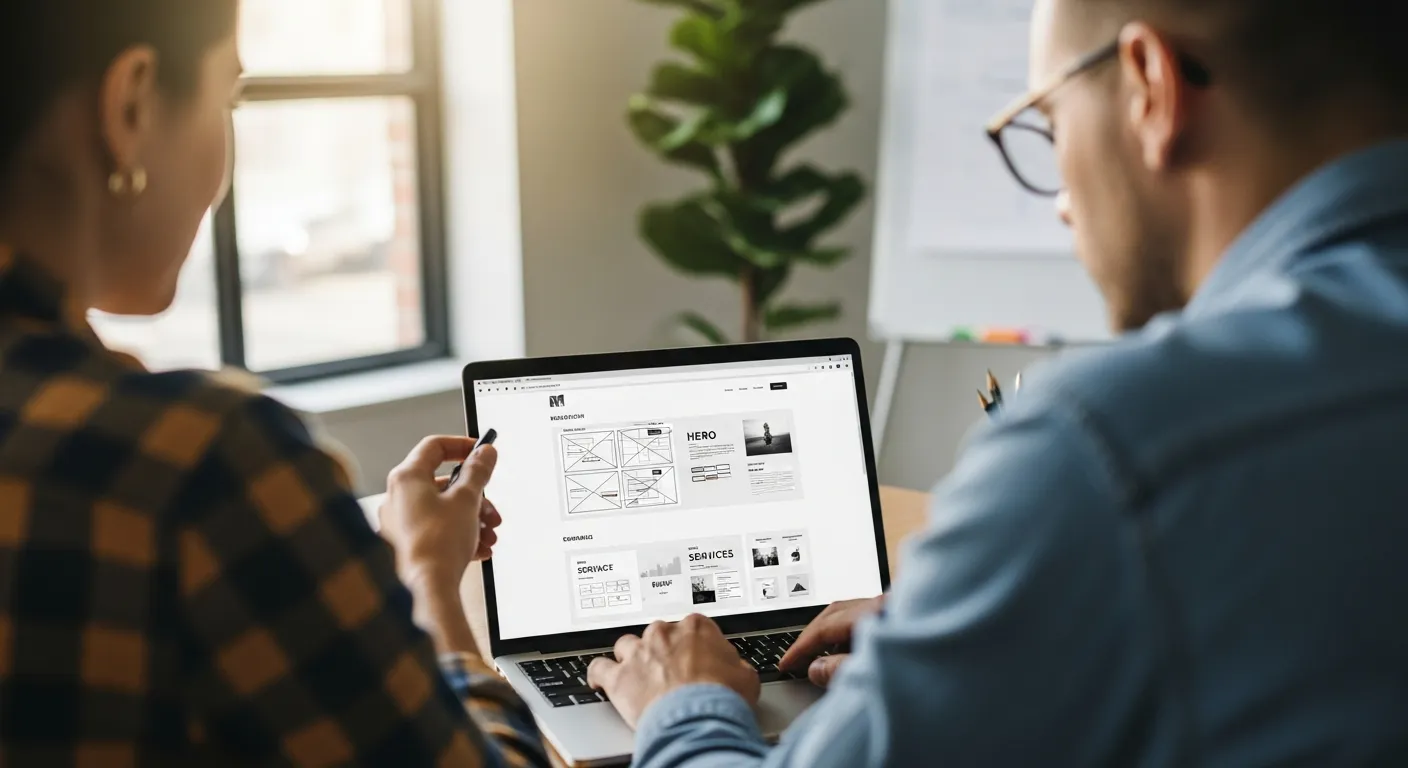 Création d'un site internet professionnel — technicien CyberClinique