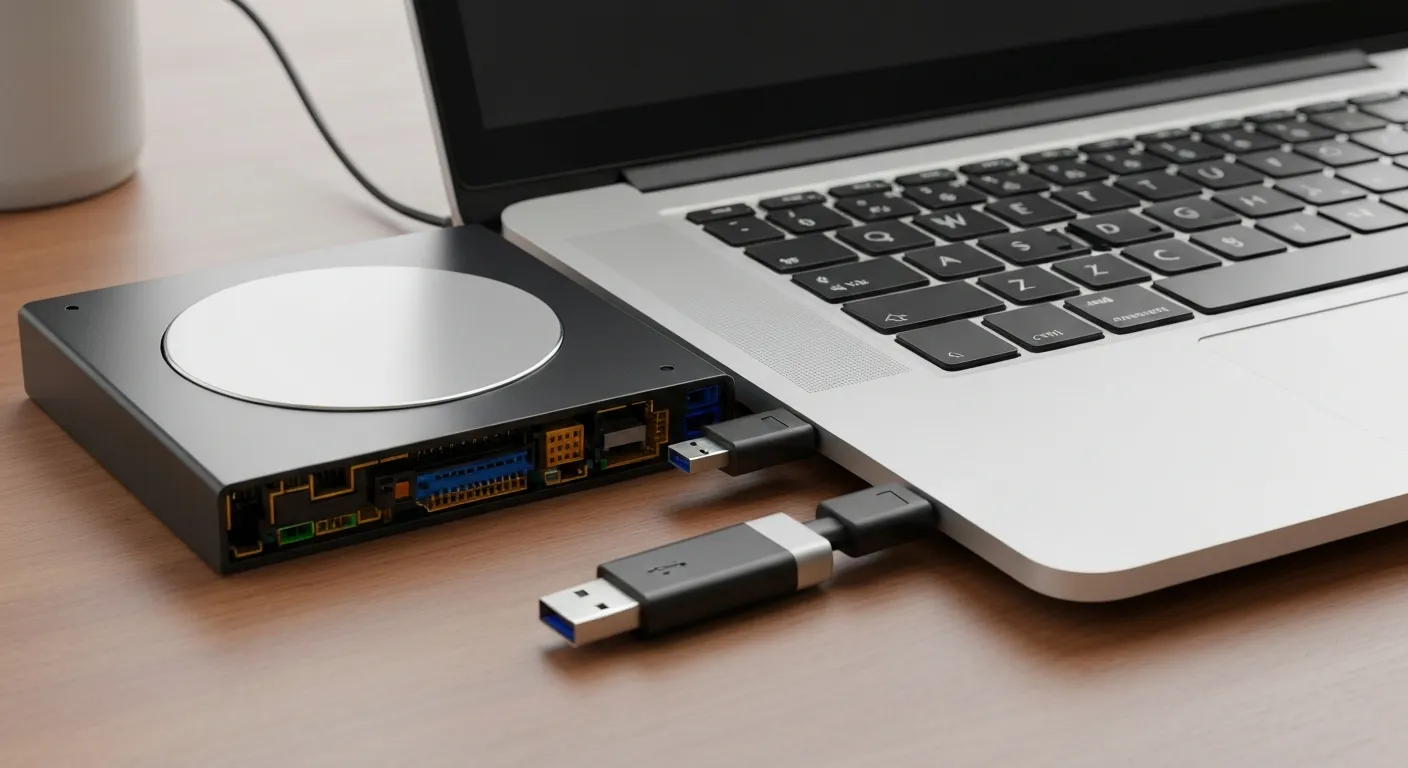 Disque dur externe et clé USB non reconnus