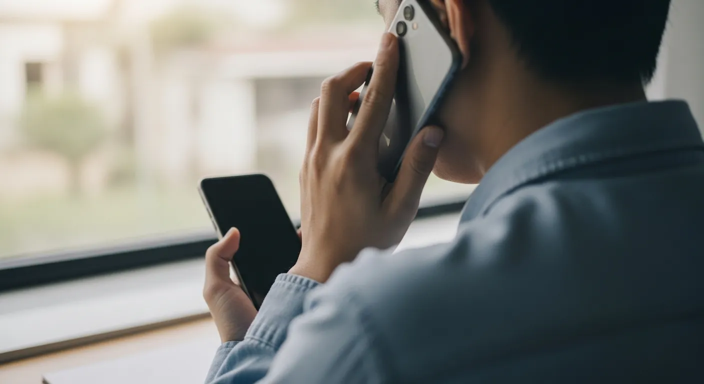 Faux appel de la banque, arnaque téléphonique — technicien CyberClinique