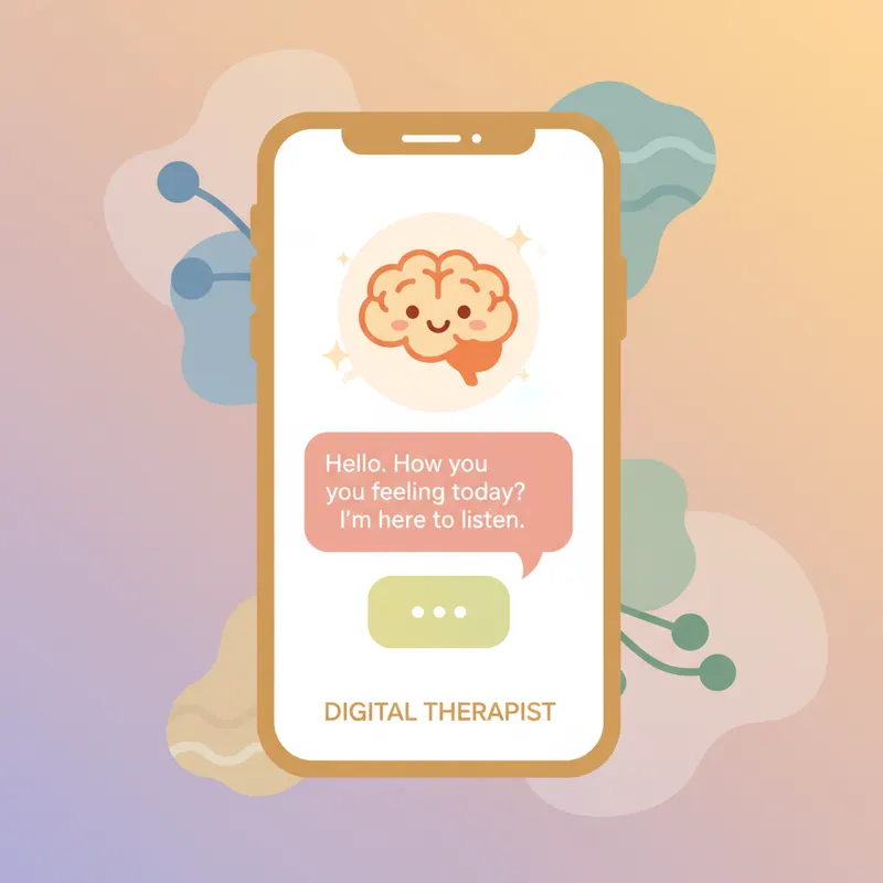 Chatbot IA thérapeutique santé mentale