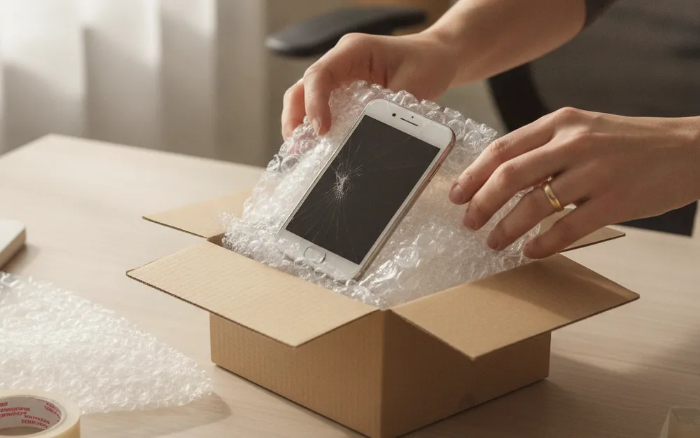 Réinitialisation d'usine d'un smartphone avant revente