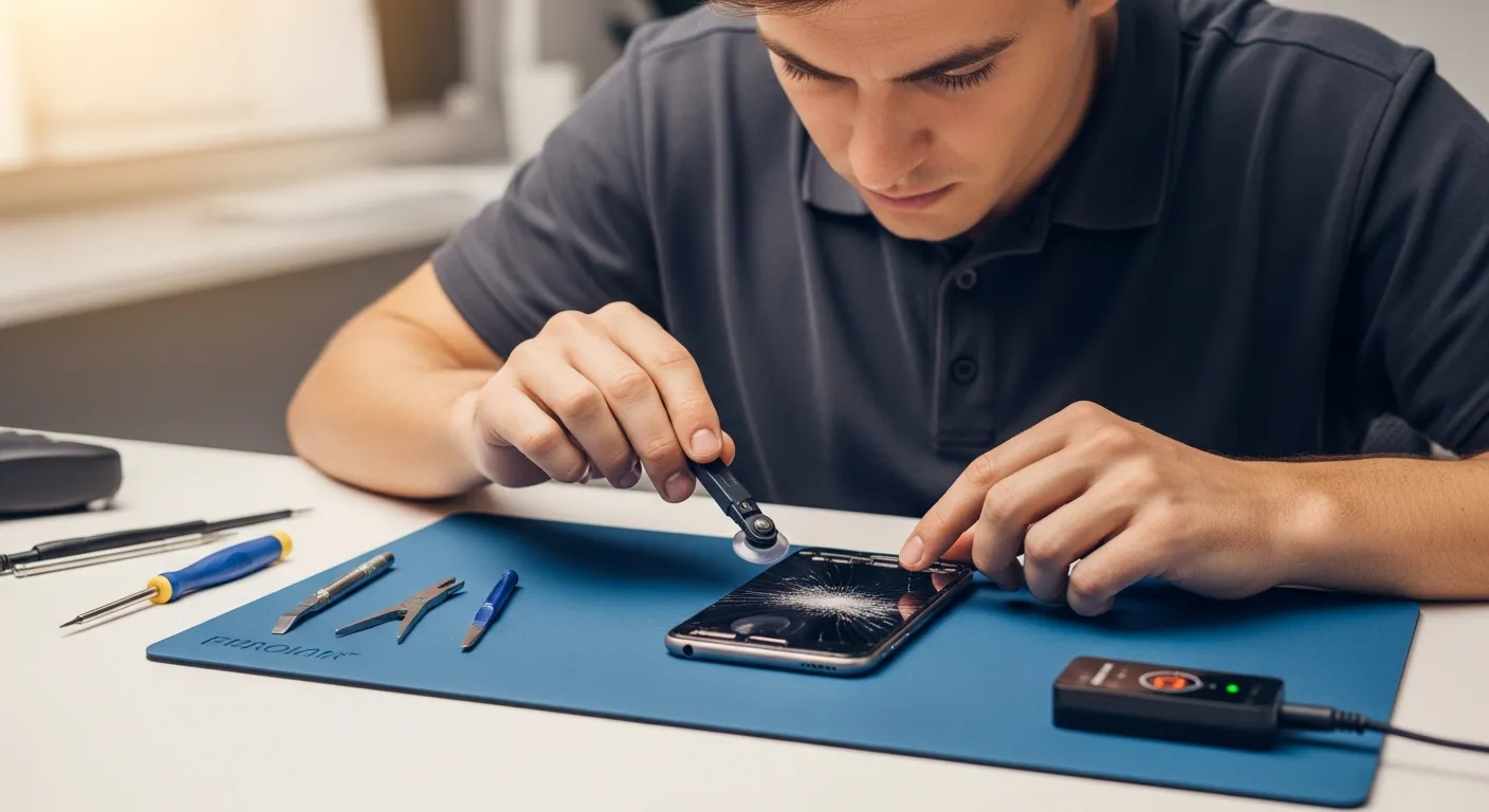 Réparation d'écran de téléphone