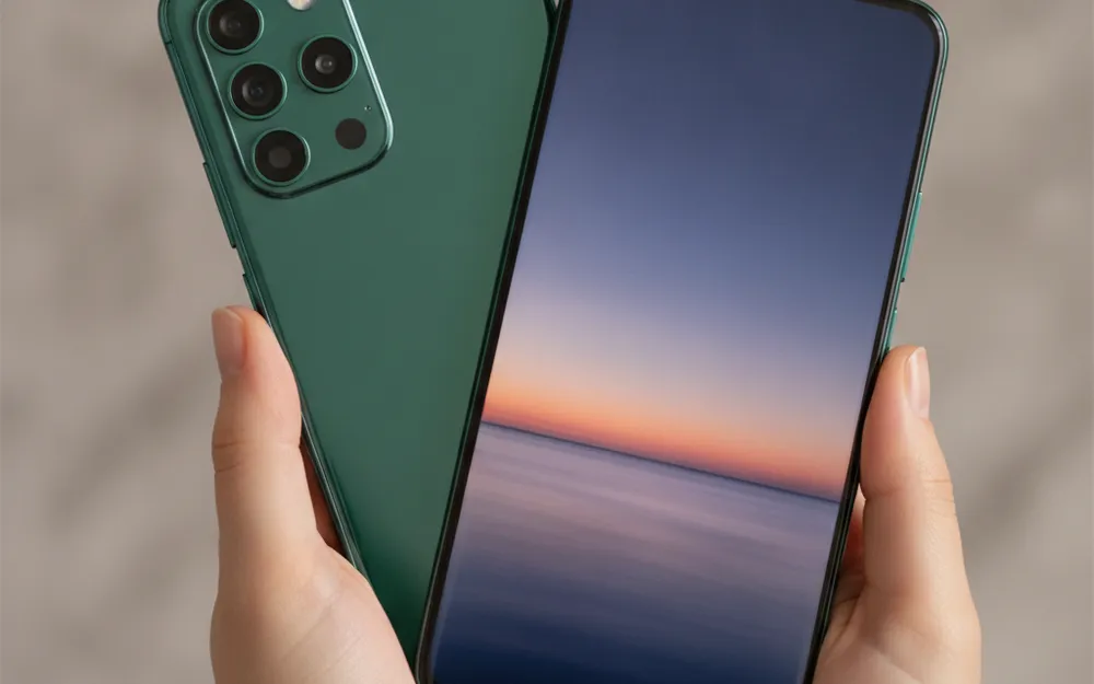 Smartphone en excellent état, écran et coque sans rayures