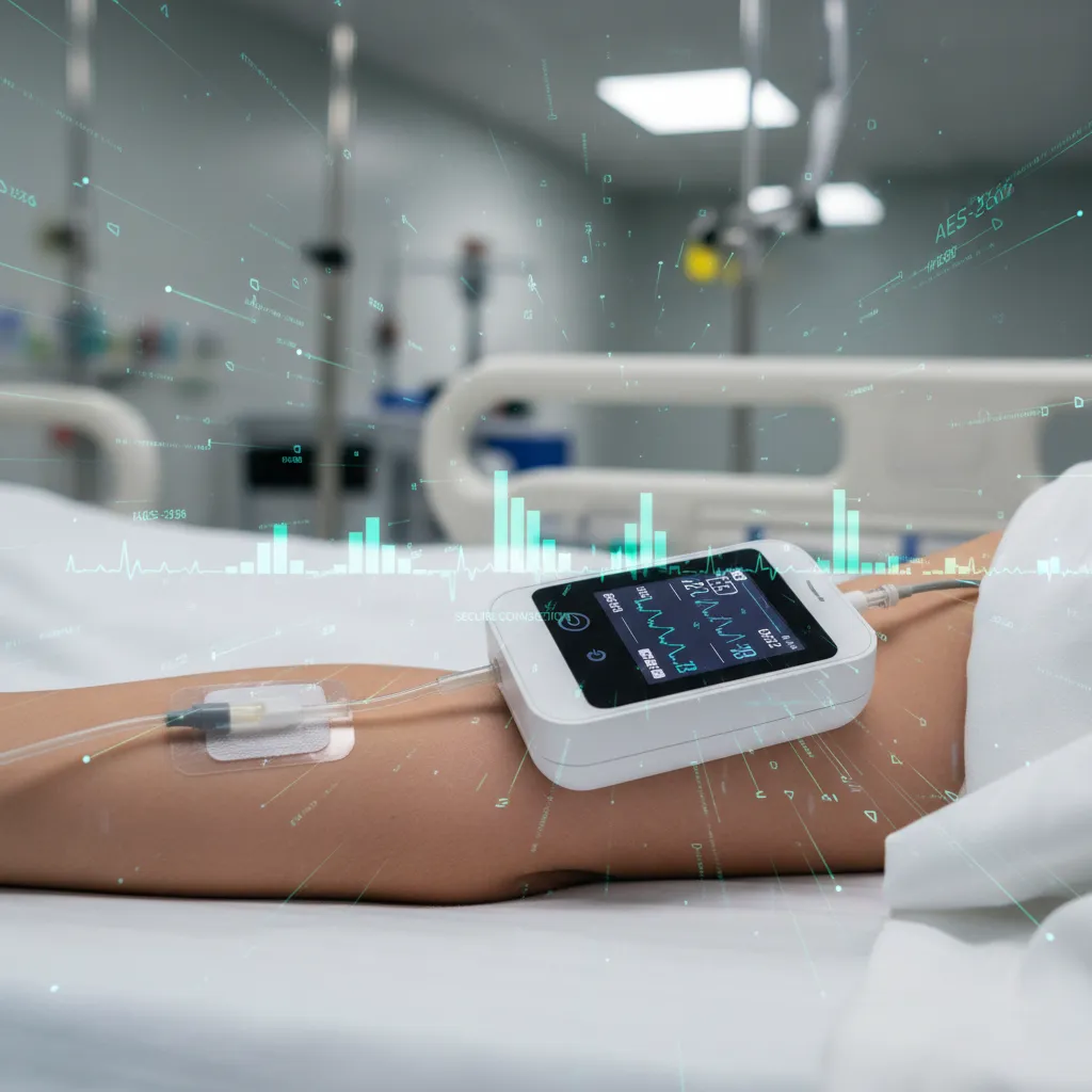 Dispositif médical connecté : pompe à insuline et moniteur cardiaque