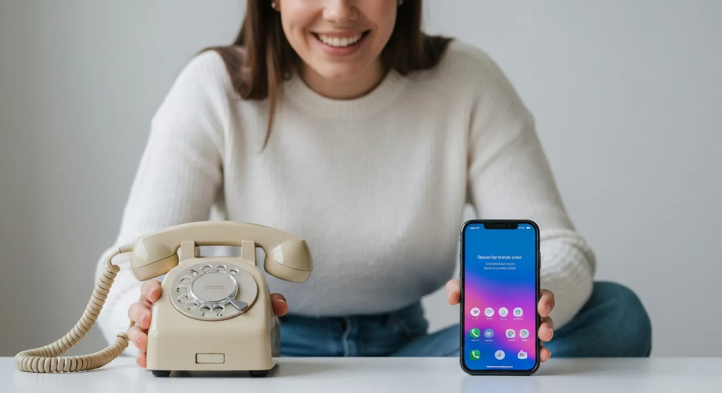 Transfert de données vers un nouveau téléphone — technicien CyberClinique