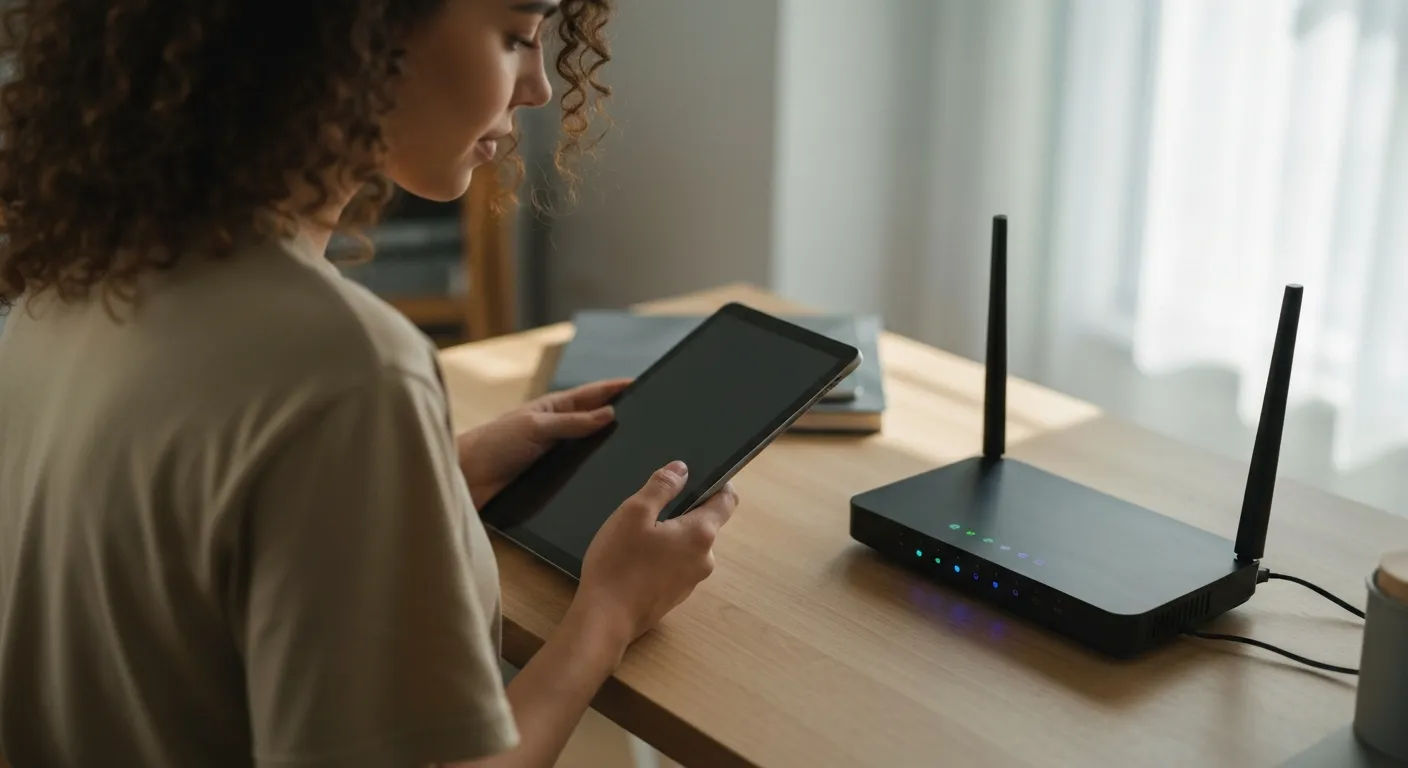 Routeur WiFi et qualité du signal — technicien CyberClinique