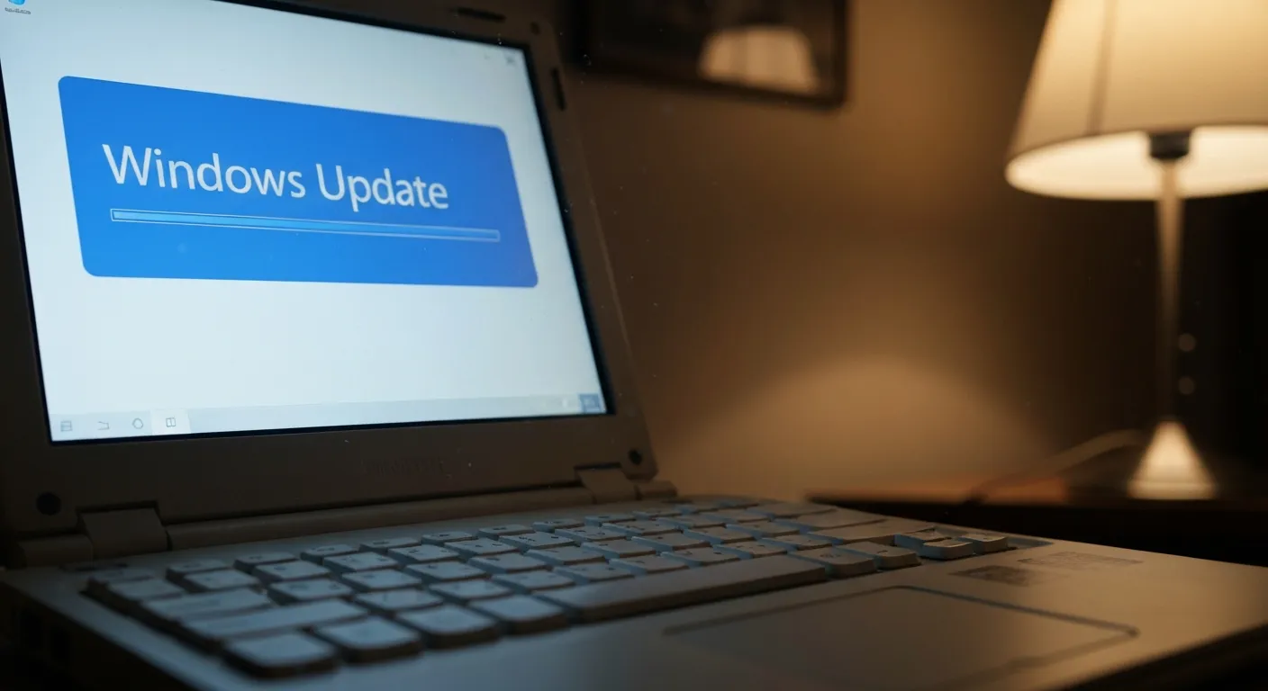 Windows 10 en fin de support (gros plan)