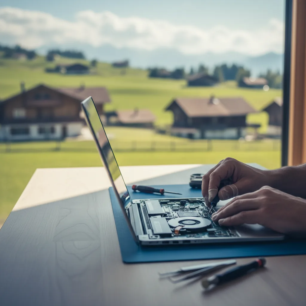 Dépannage informatique Chavornay — technicien CyberClinique à domicile