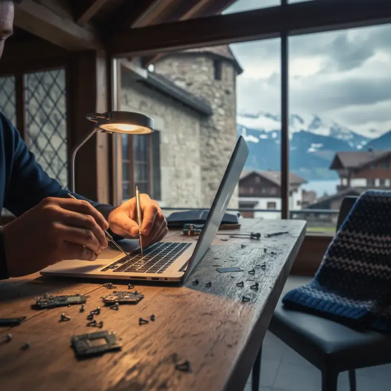 Dépannage informatique Grandson — informaticien CyberClinique à domicile