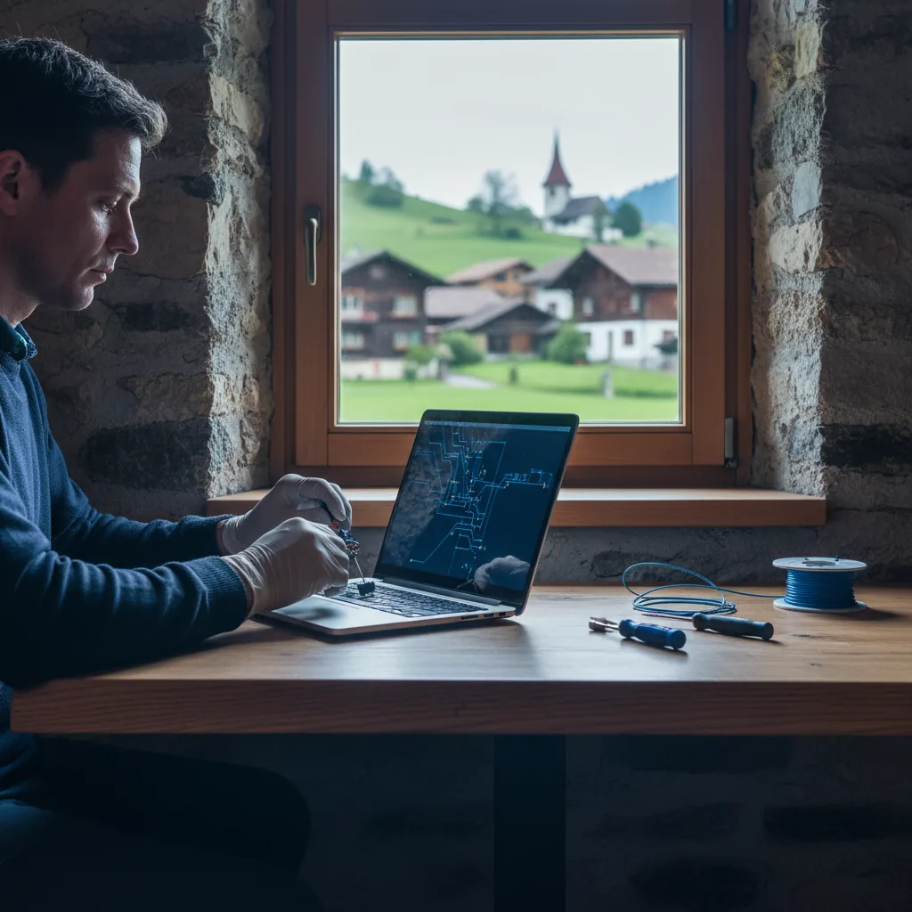 Dépannage informatique Thierrens — technicien CyberClinique à domicile