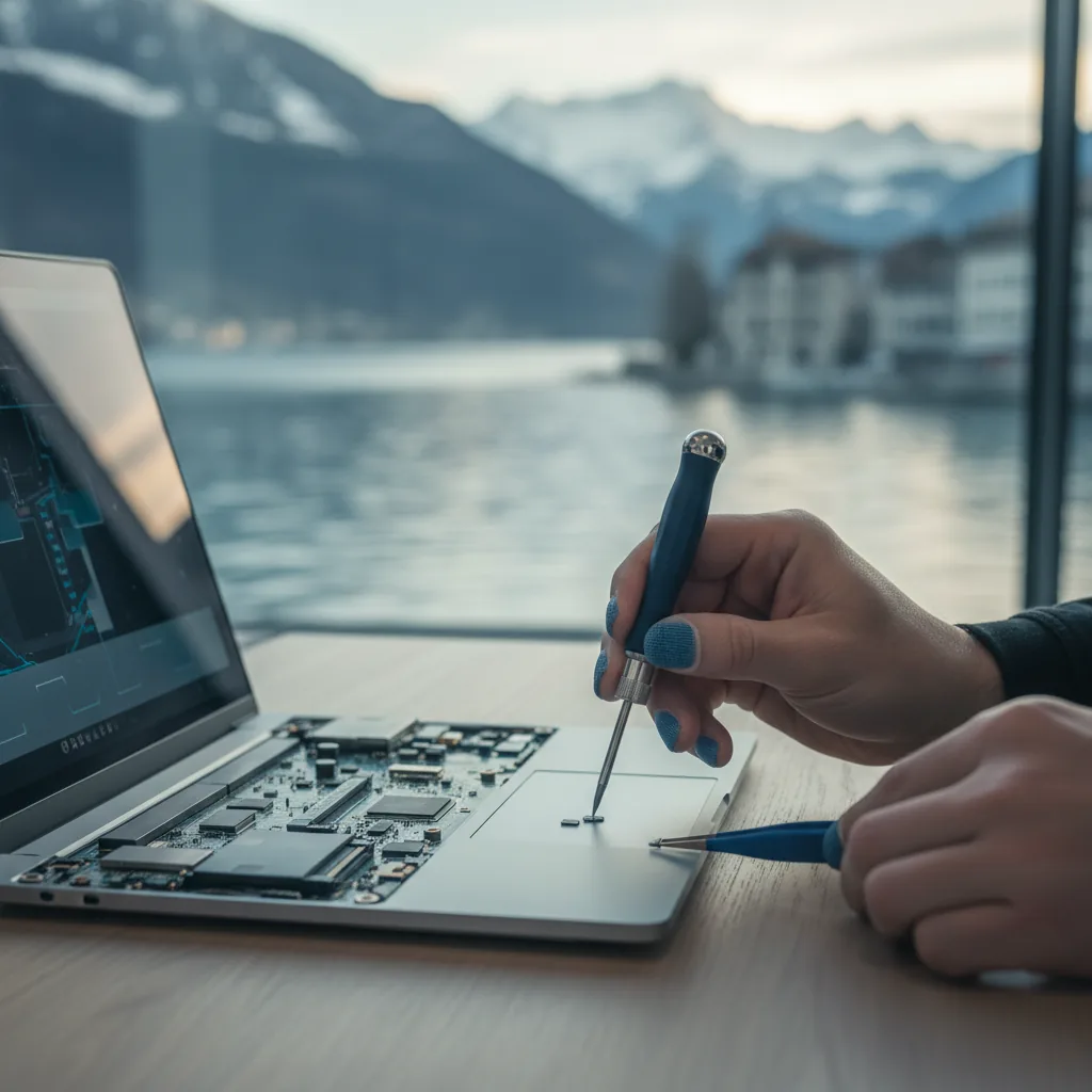 Dépannage informatique Yverdon-les-Bains — technicien CyberClinique à domicile