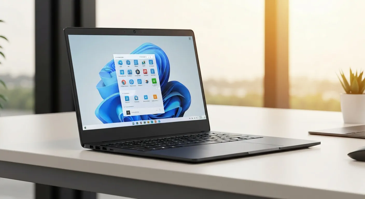 Ordinateur propre et rapide après un nettoyage professionnel