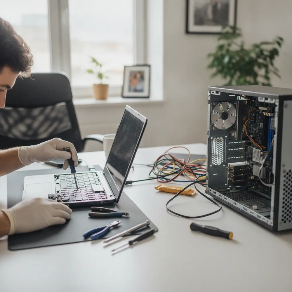 Technicien en maintenance d un poste informatique d entreprise à Yvonand, CyberClinique