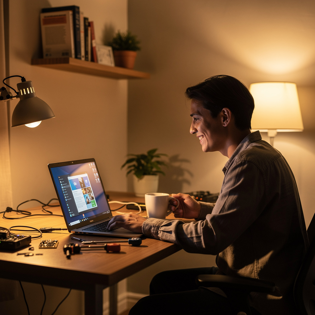 Assistance informatique particulier Suisse romande — aide à domicile pour ordinateur, smartphone et tablette à Yverdon