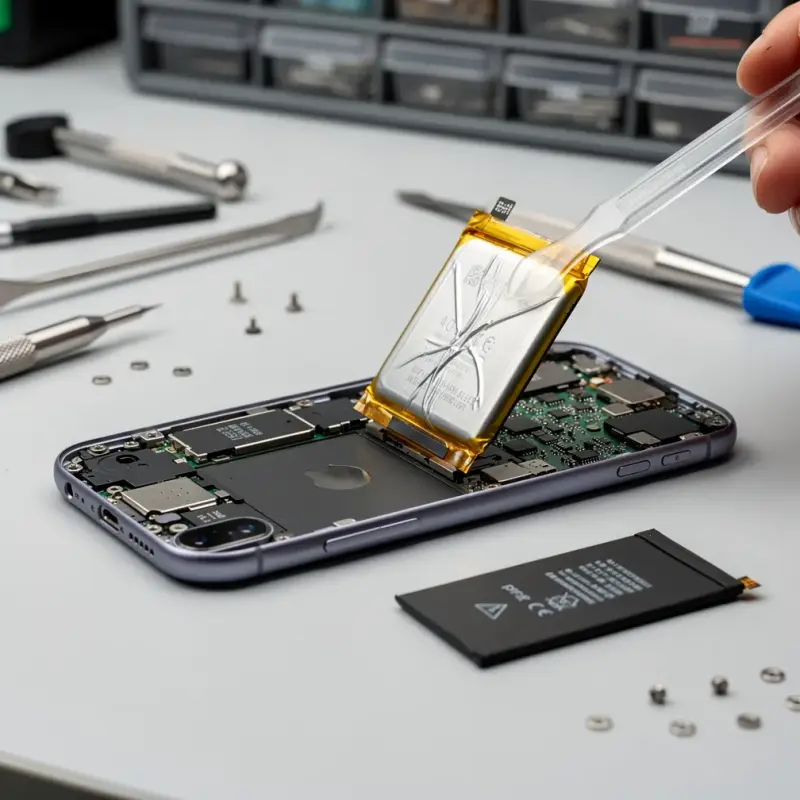 Remplacement batterie smartphone à Echallens