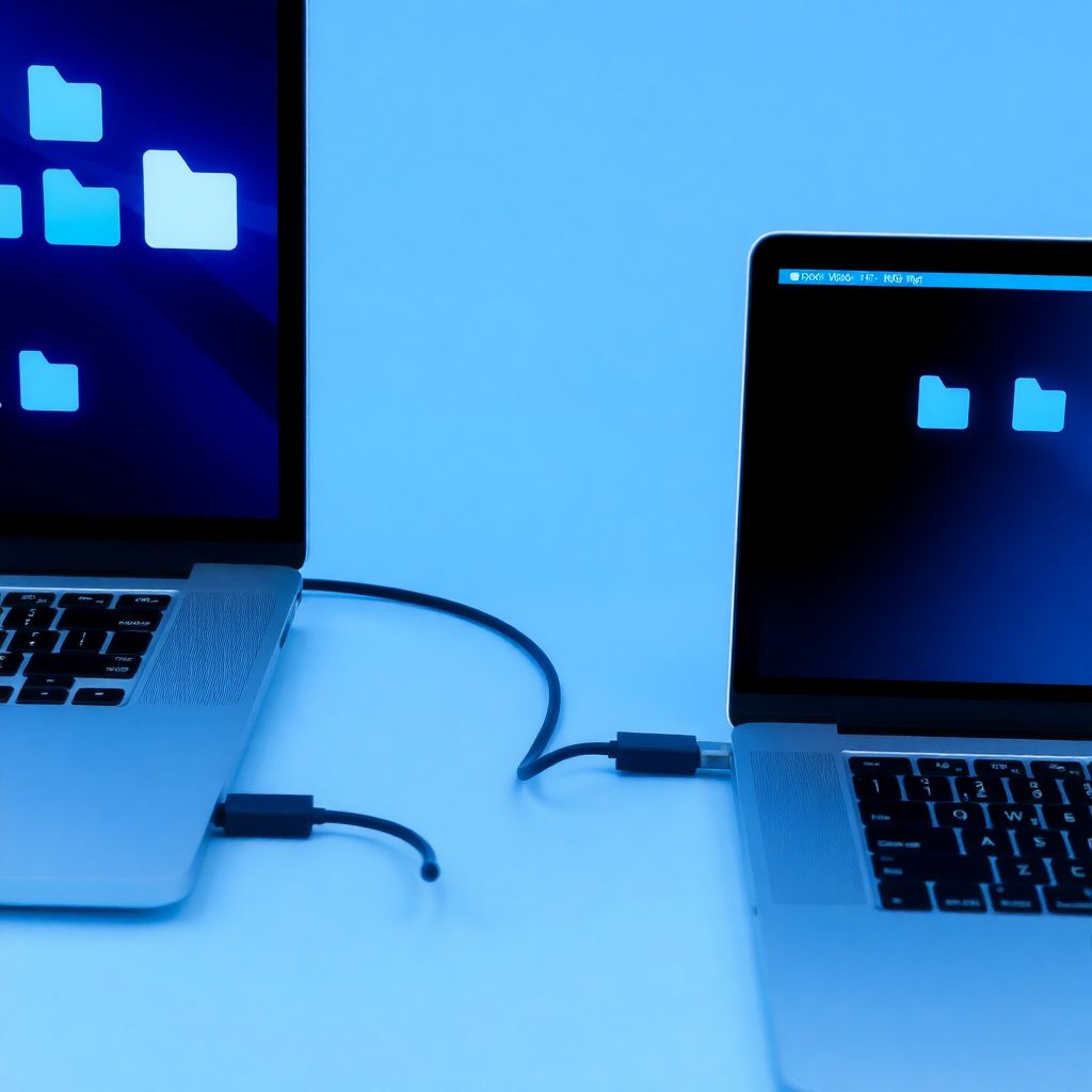 Migration données nouveau PC — transfert fichiers CyberClinique