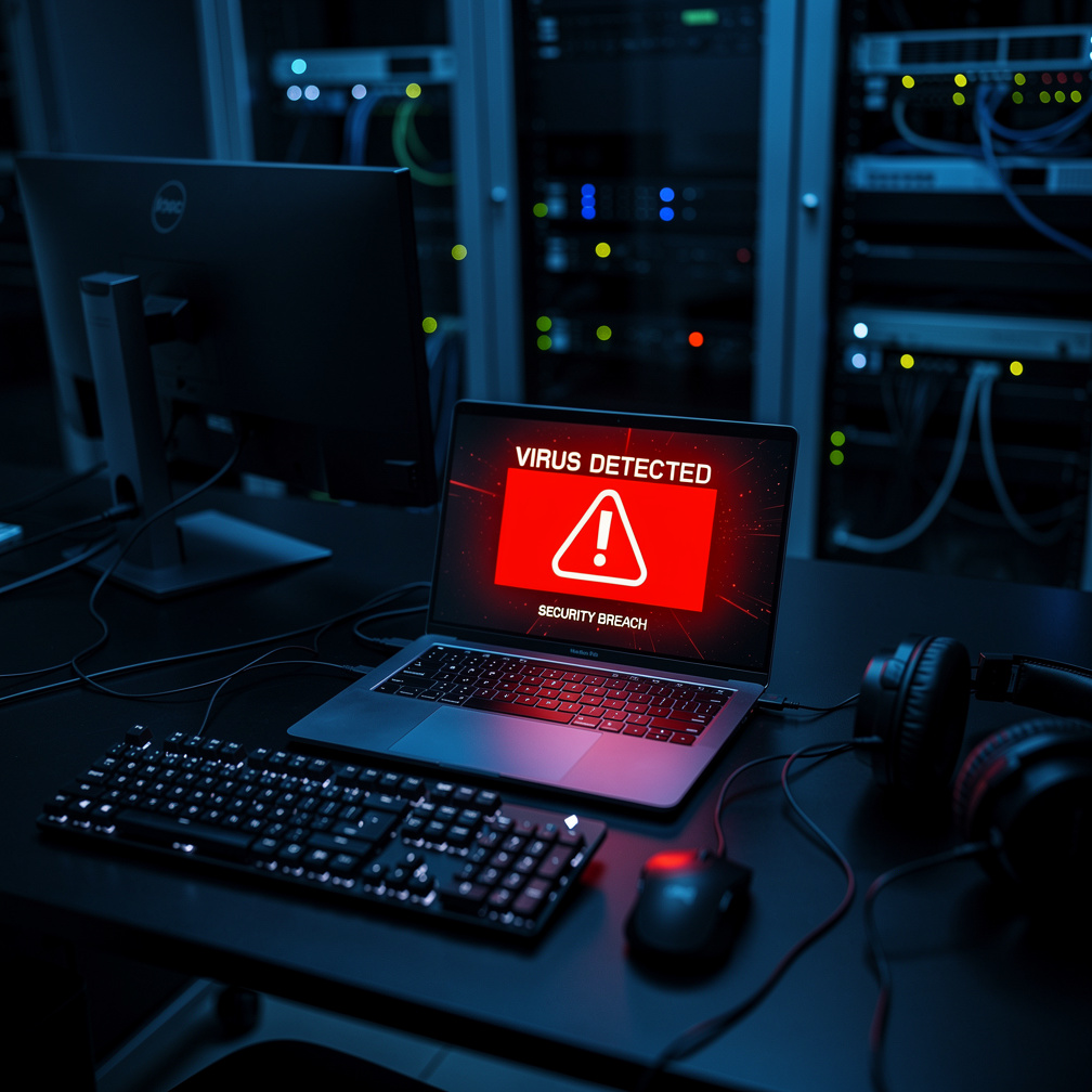 Suppression virus et malware — cybersécurité CyberClinique Suisse romande